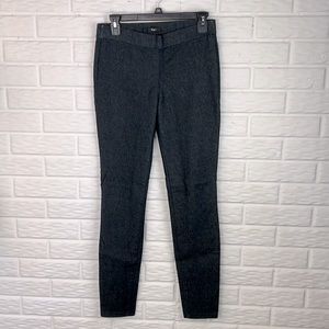 EXPRESS JEGGING BLACK DENIM PULL ON ANKLE SIZE 2